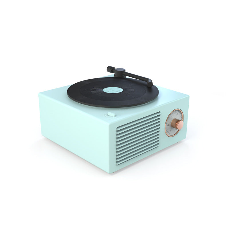 Wireless mini portable retro phonograph bluetooth speaker Wireless mini portable retro phonograph bluetooth speaker